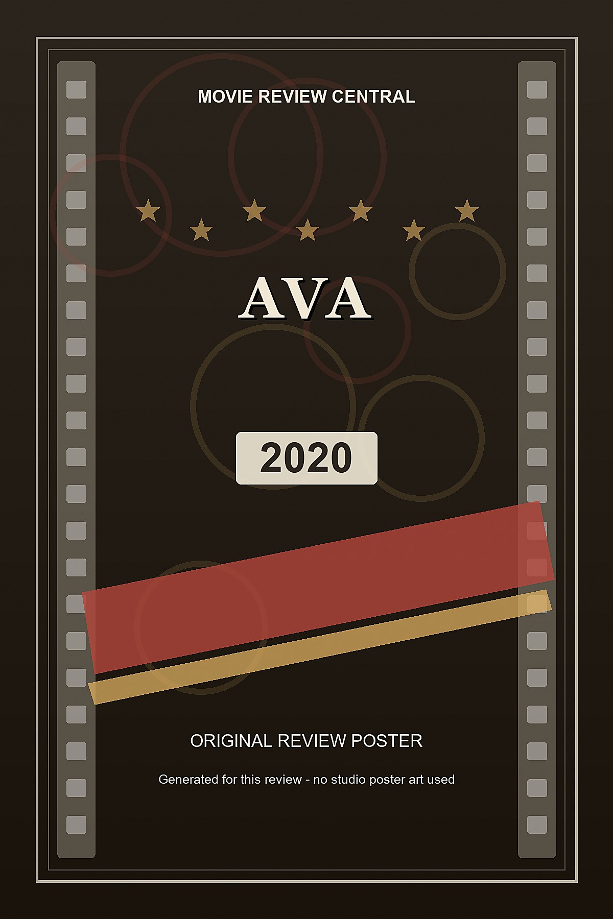 Ava (2020) - original review poster
