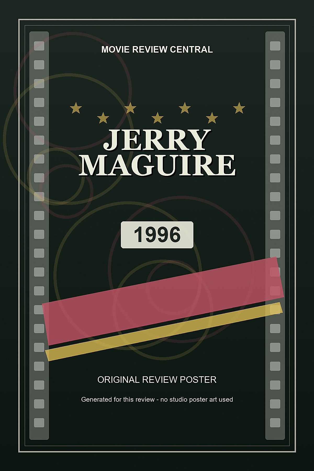 Jerry Maguire (1996) - original review poster