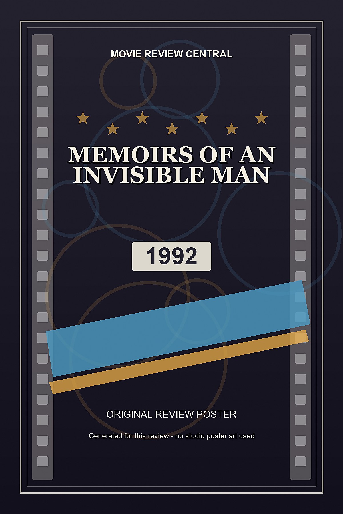 Memoirs of an Invisible Man (1992) - original review poster