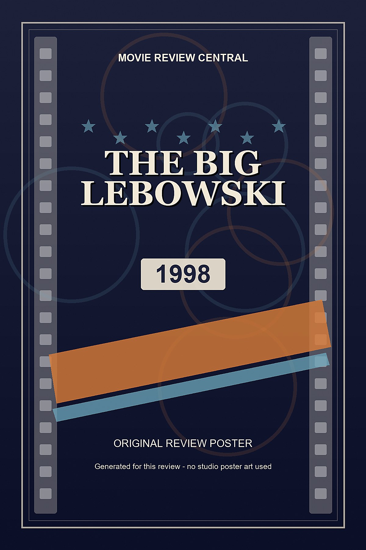 The Big Lebowski (1998) - original review poster