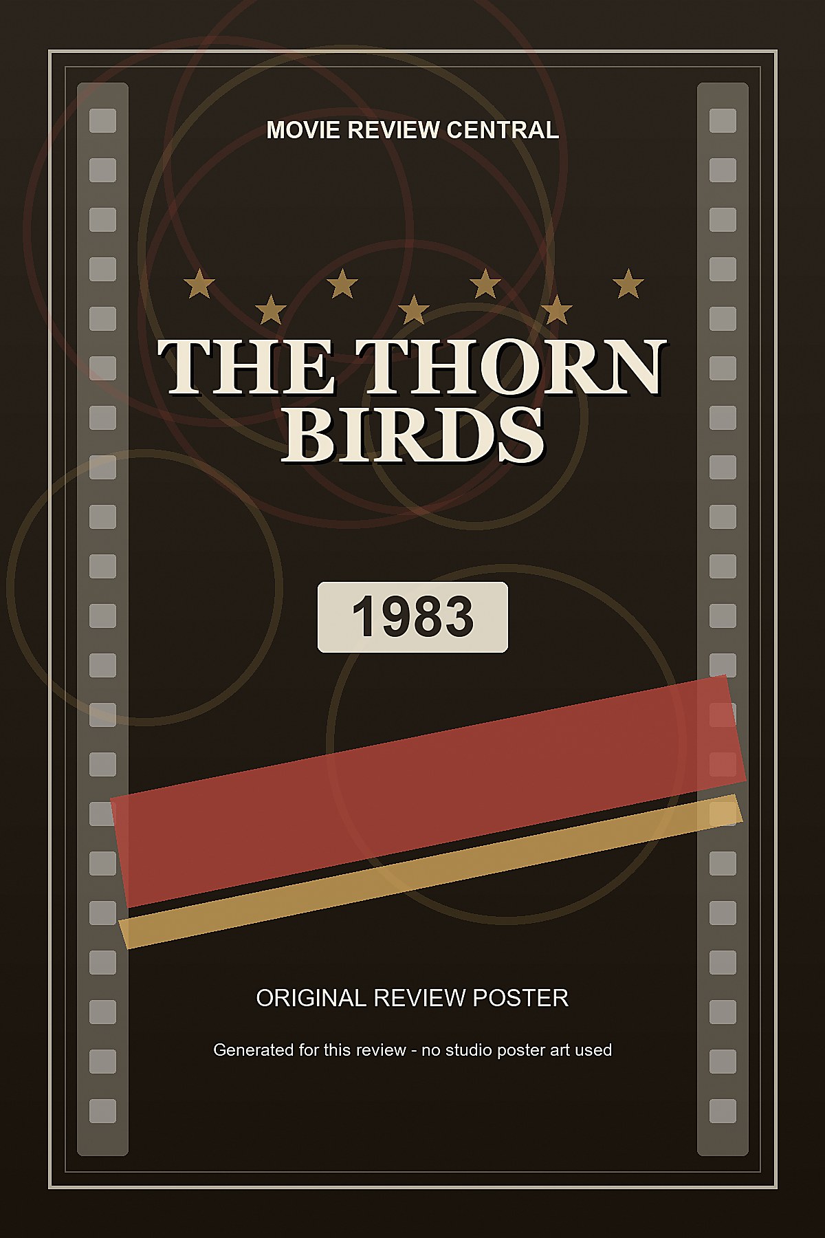 The Thorn Birds (1983) - original review poster