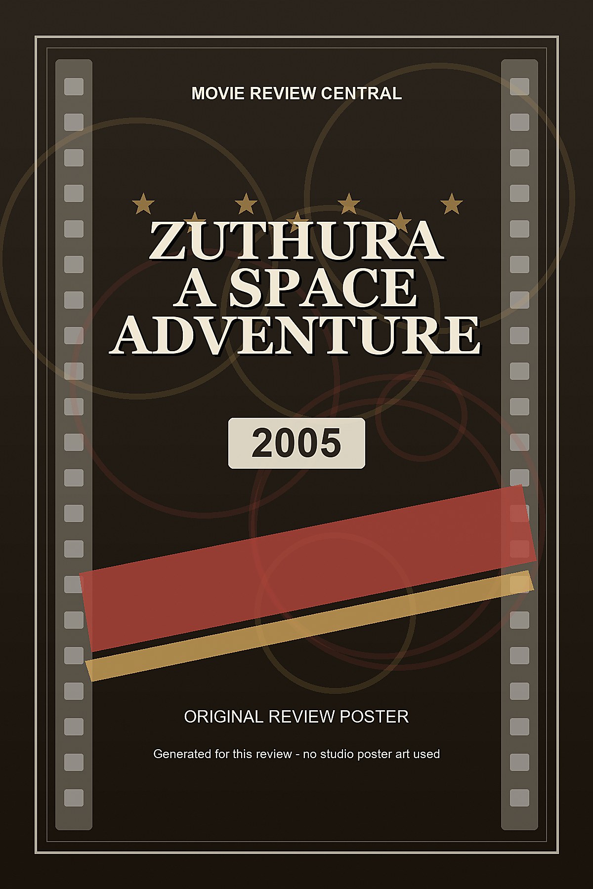 Zuthura: A Space Adventure (2005) - original review poster Zuthura: A Space Adventure (2005) - original review poster