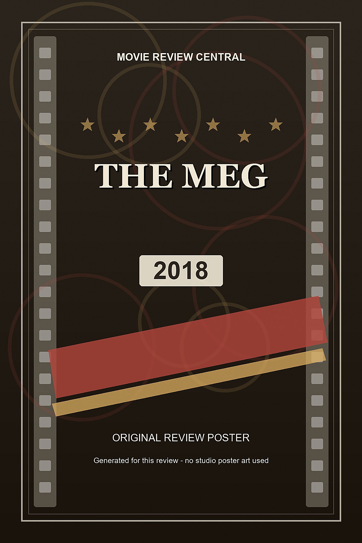 The Meg (2018) - original review poster The Meg (2018) - original review poster
