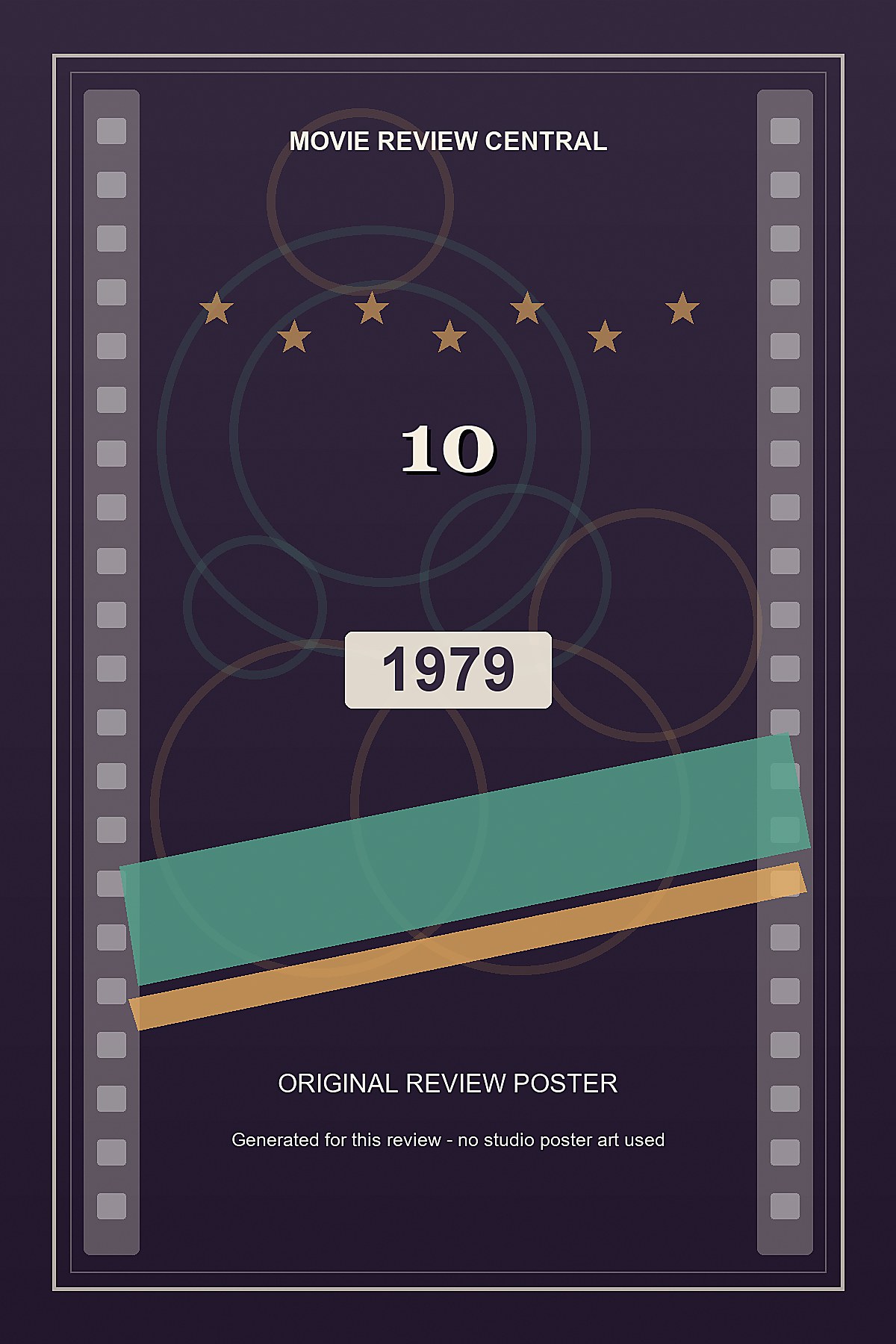 10 (1979) - original review poster