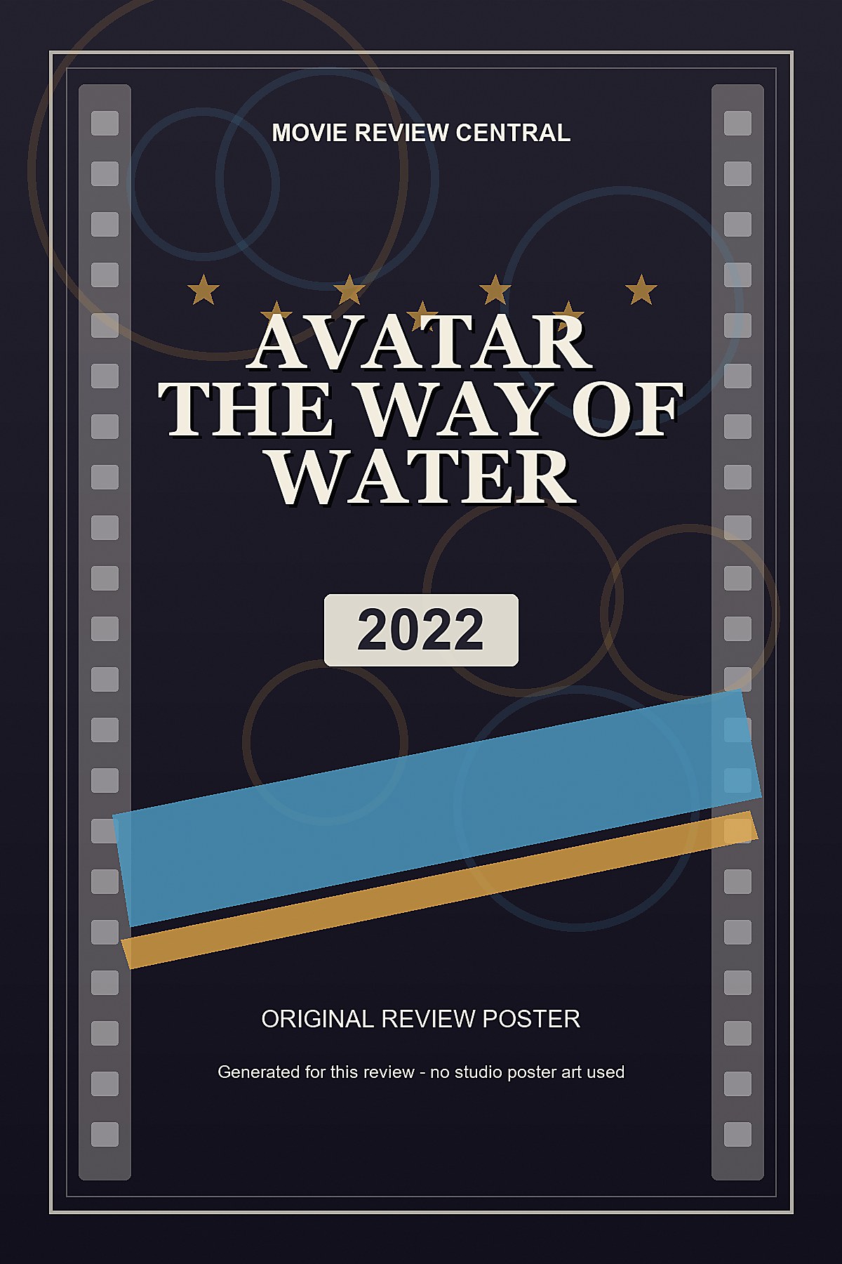 Avatar: The Way of Water (2022) - original review poster