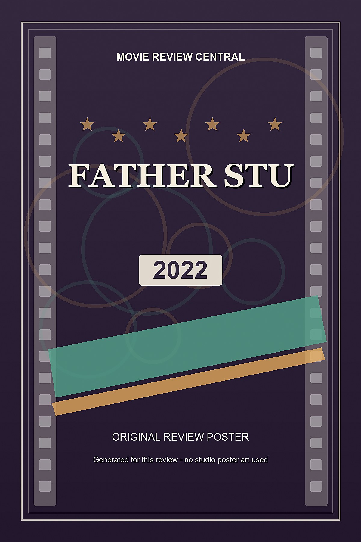 Father Stu (2022) - original review poster