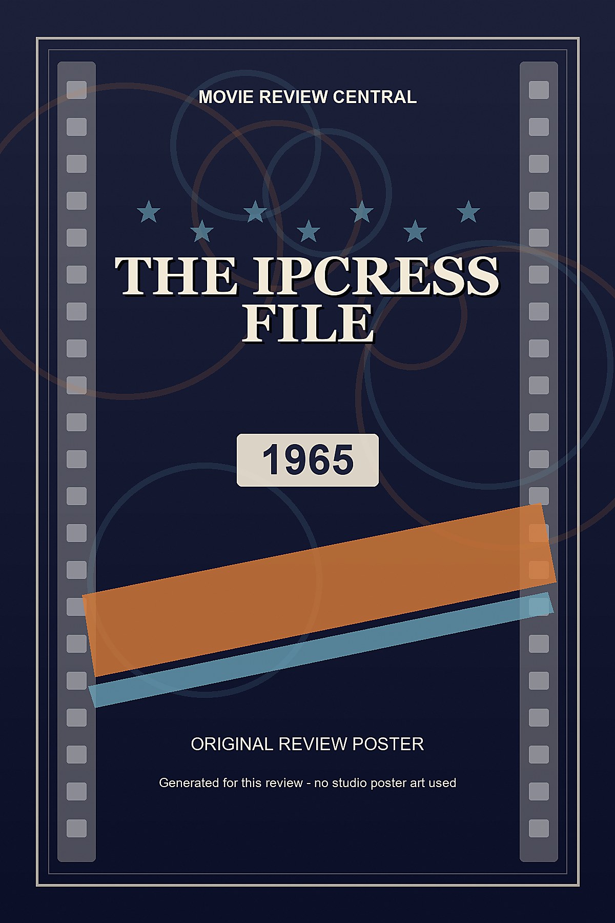 The Ipcress File (1965) - original review poster