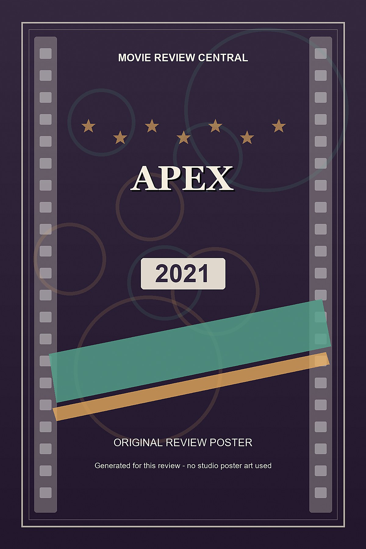 Apex (2021) - original review poster