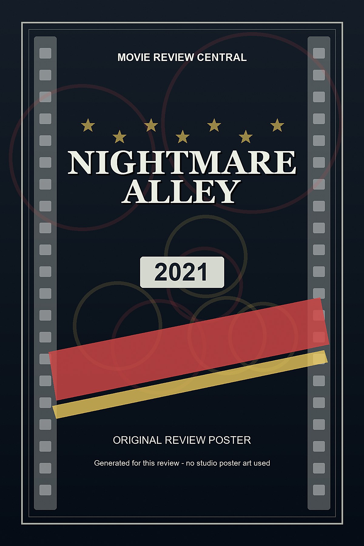 Nightmare Alley (2021) - original review poster