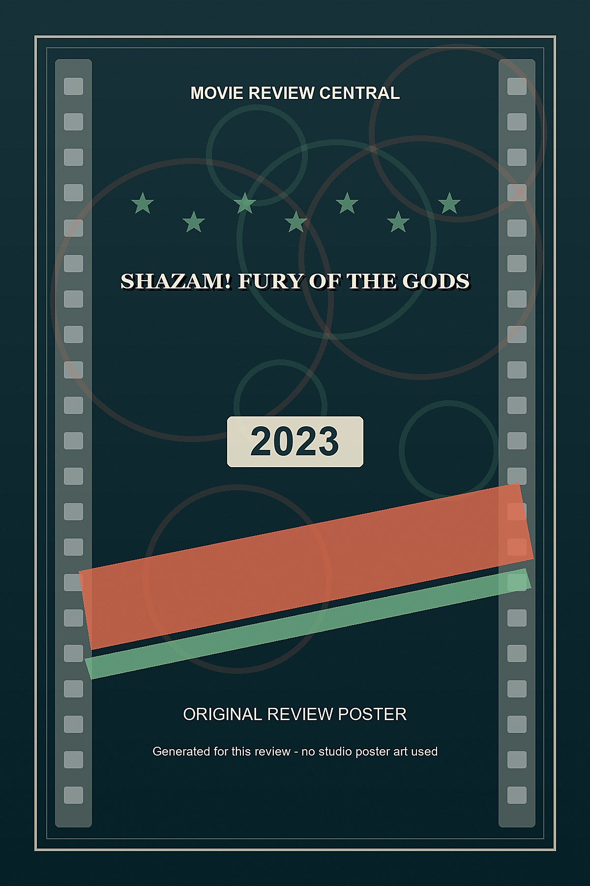 Shazam! Fury of the Gods (2023) - original review poster