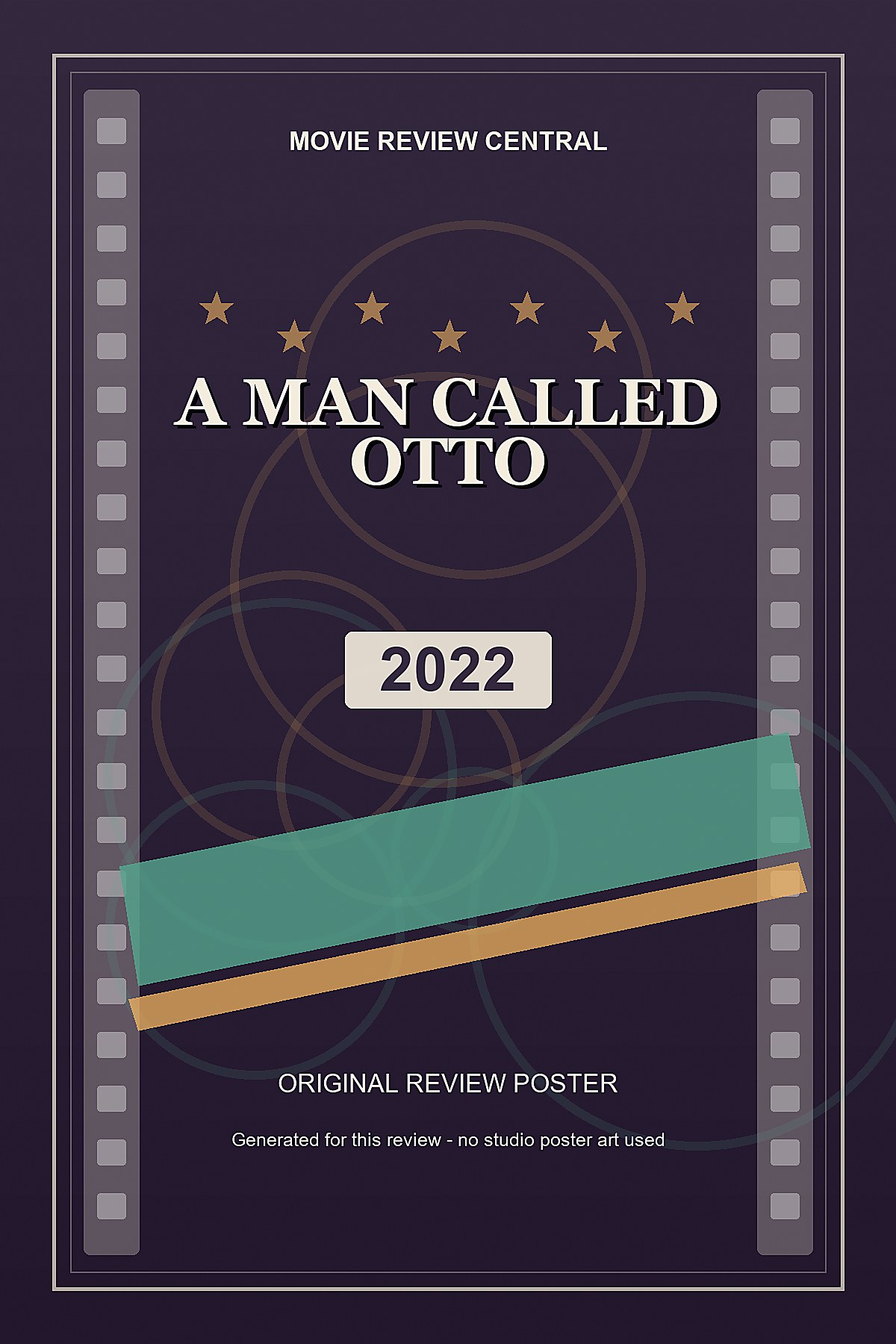 A Man Called Otto (2022) - original review poster