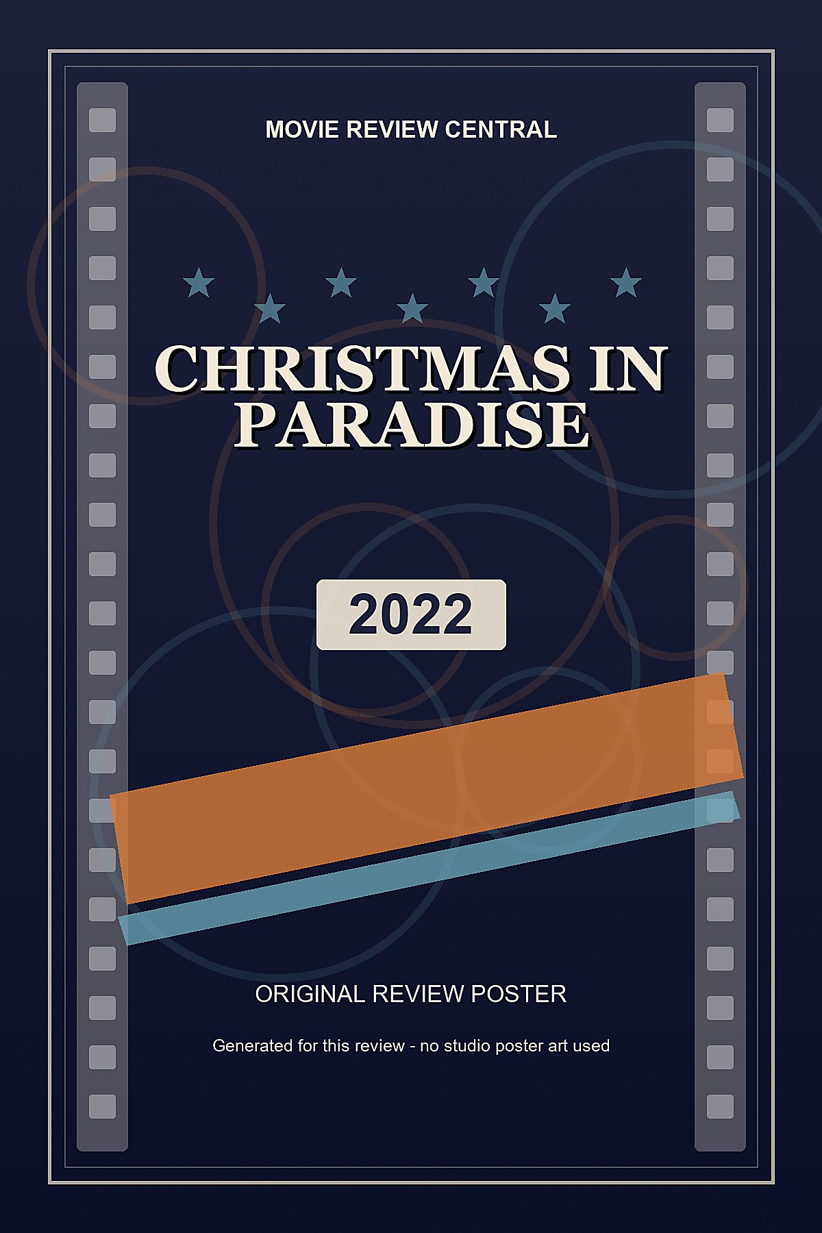 Christmas in Paradise (2022) - original review poster