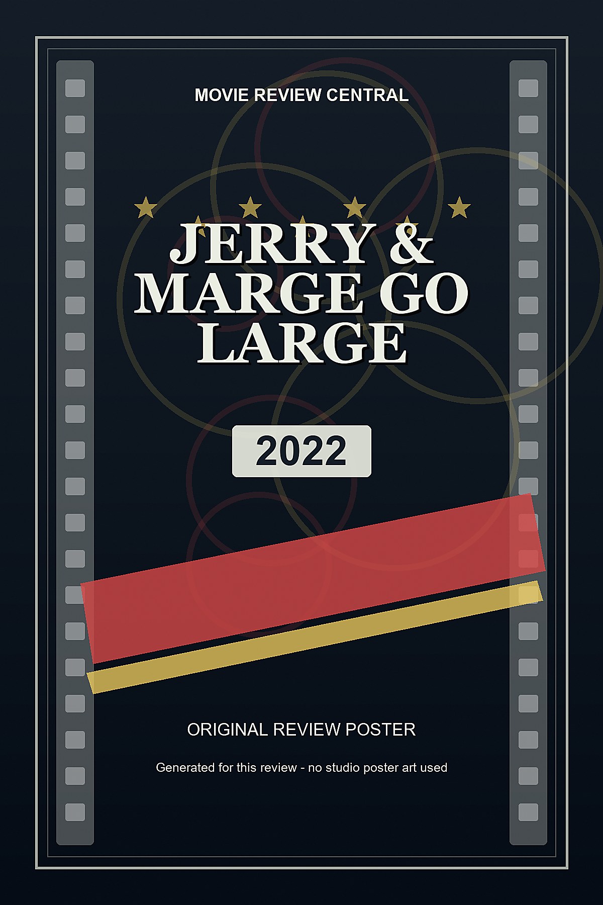Jerry & Marge Go Large (2022) - original review poster