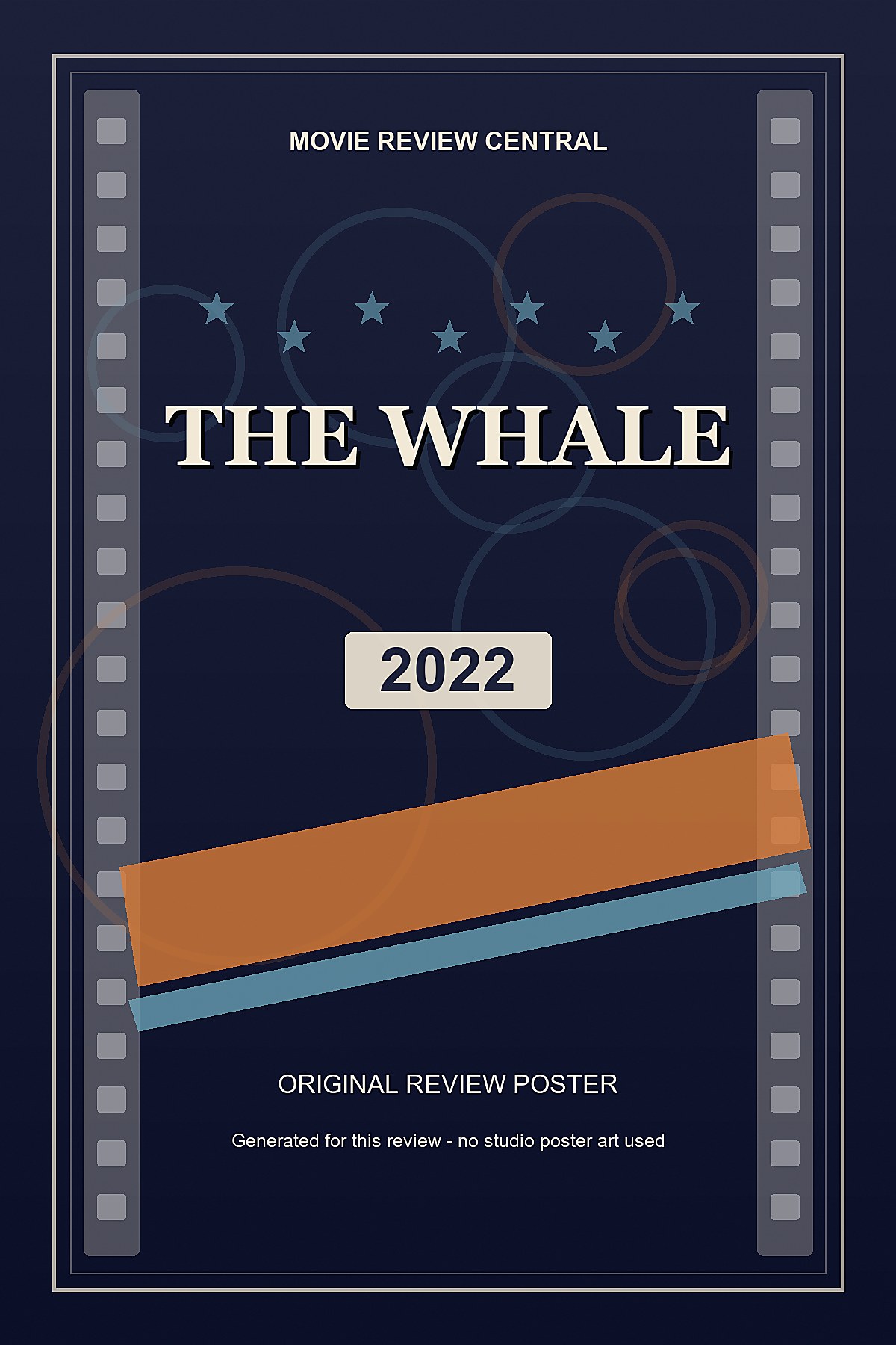The Whale (2022) - original review poster