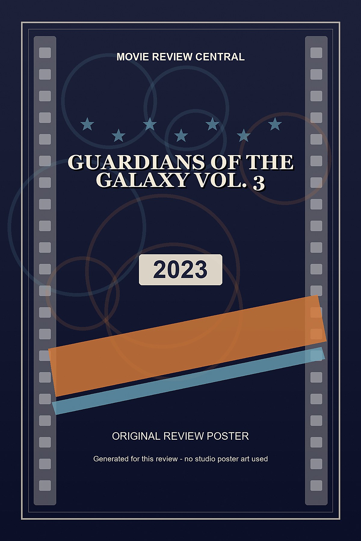 Guardians of the Galaxy Vol. 3 (2023) - original review poster