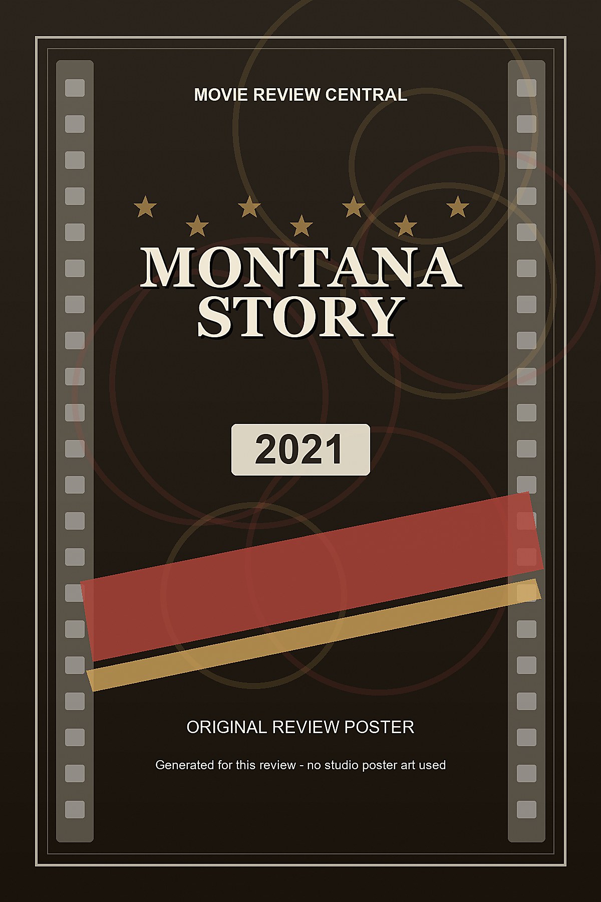 Montana Story (2021) - original review poster