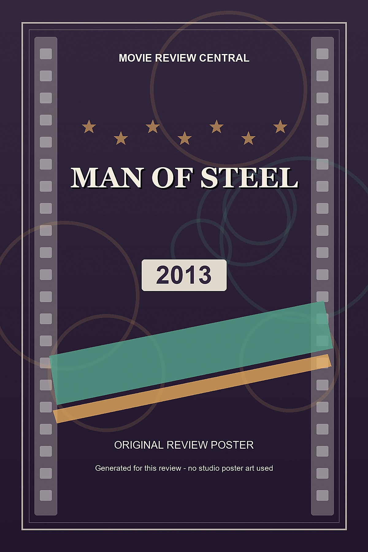 Man of Steel (2013) - original review poster