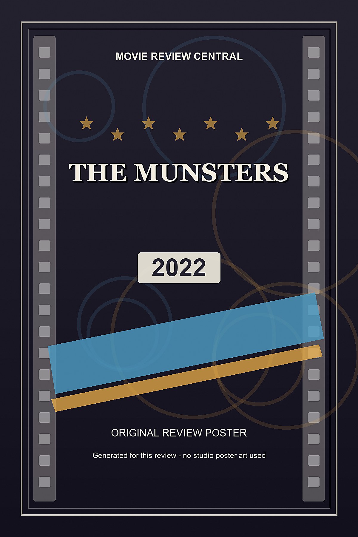 The Munsters (2022) - original review poster The Munsters (2022) - original review poster