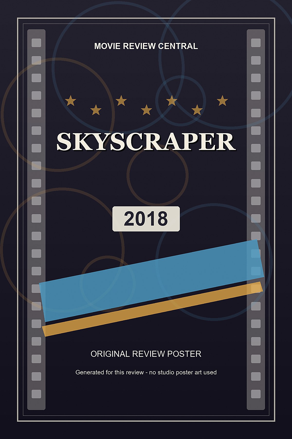 Skyscraper (2018) - original review poster Skyscraper (2018) - original review poster