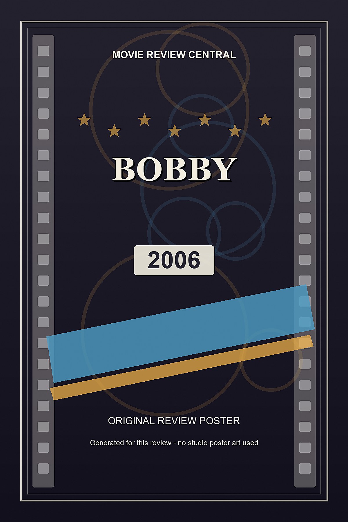 Bobby (2006) - original review poster Bobby (2006) - original review poster