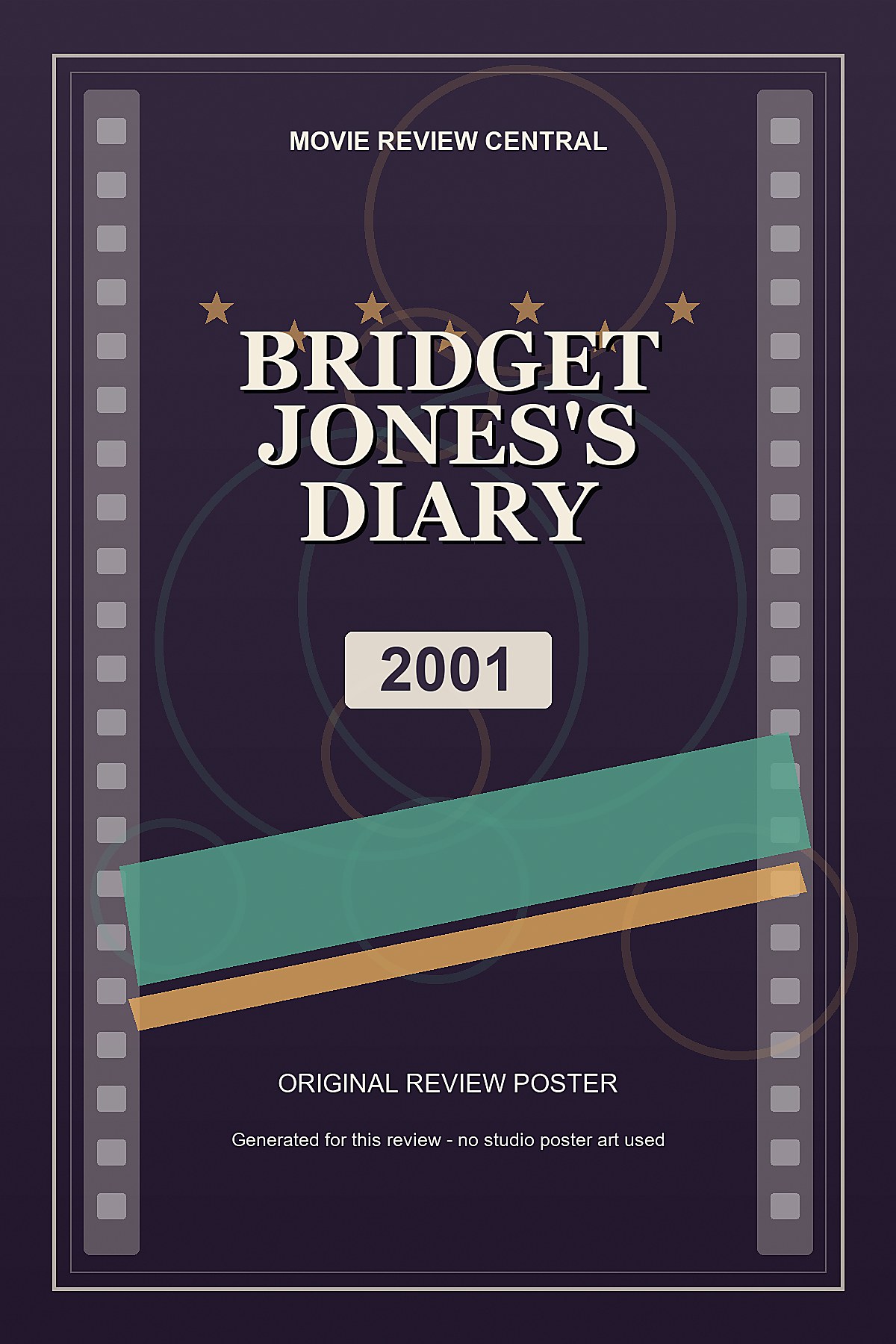 Bridget Jones's Diary (2001) - original review poster Bridget Jones's Diary (2001) - original review poster