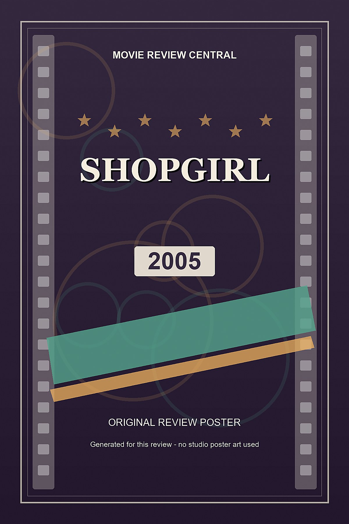 Shopgirl (2005) - original review poster Shopgirl (2005) - original review poster