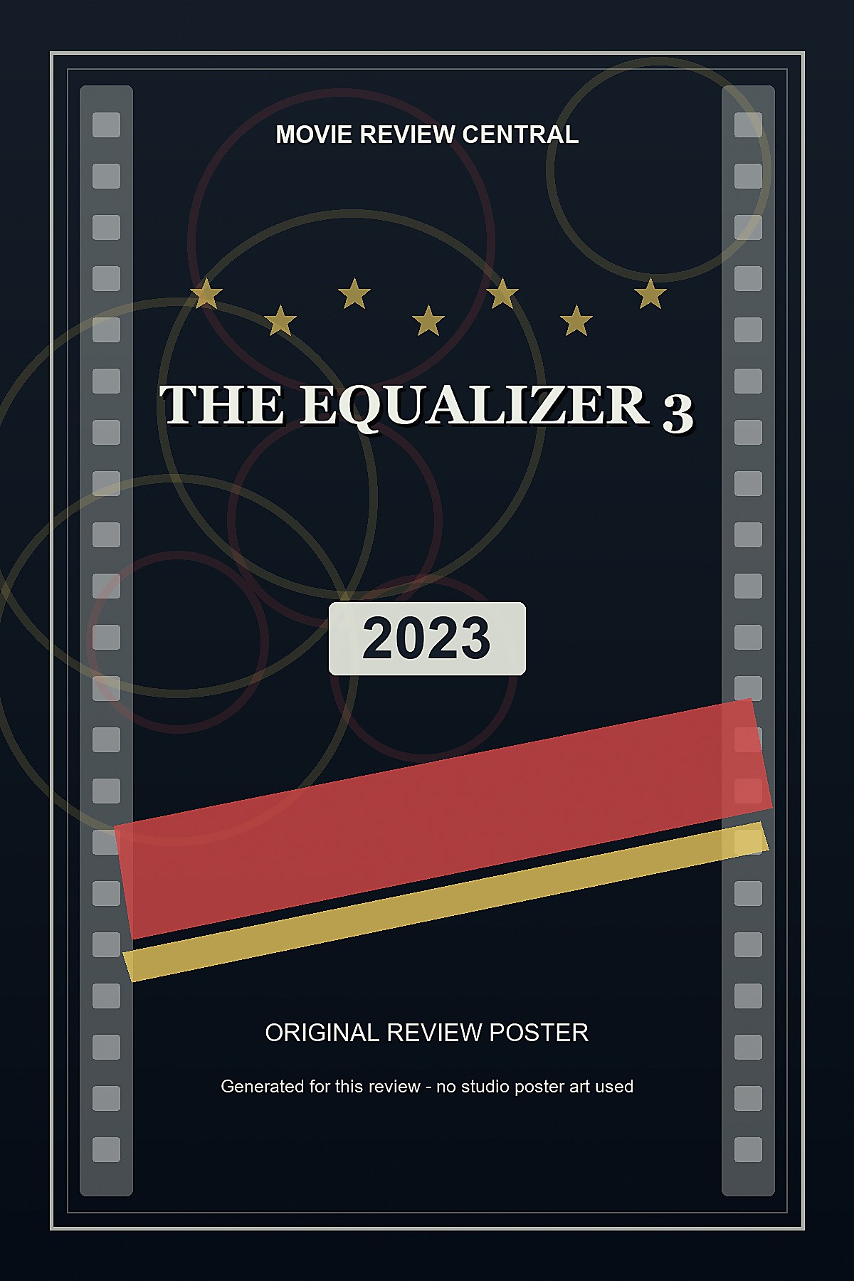 The Equalizer 3 (2023) - original review poster The Equalizer 3 (2023) - original review poster