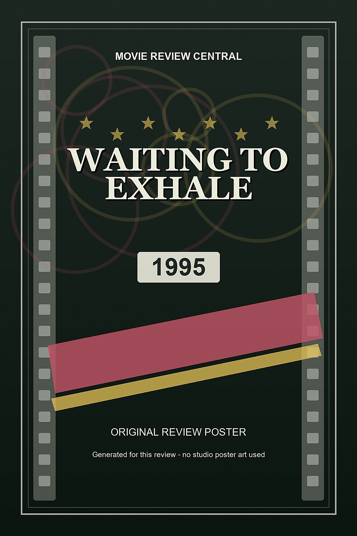 Waiting to Exhale (1995) - original review poster Waiting to Exhale (1995) - original review poster