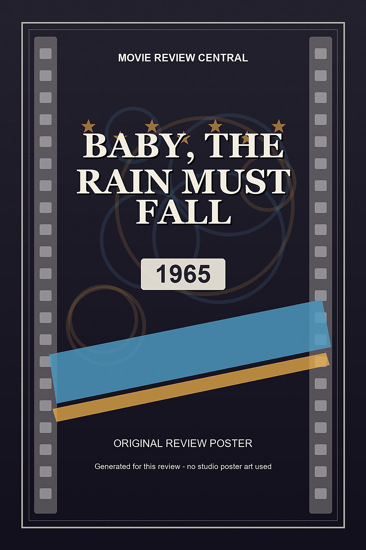 Baby, the Rain Must Fall (1965) - original review poster Baby, the Rain Must Fall (1965) - original review poster