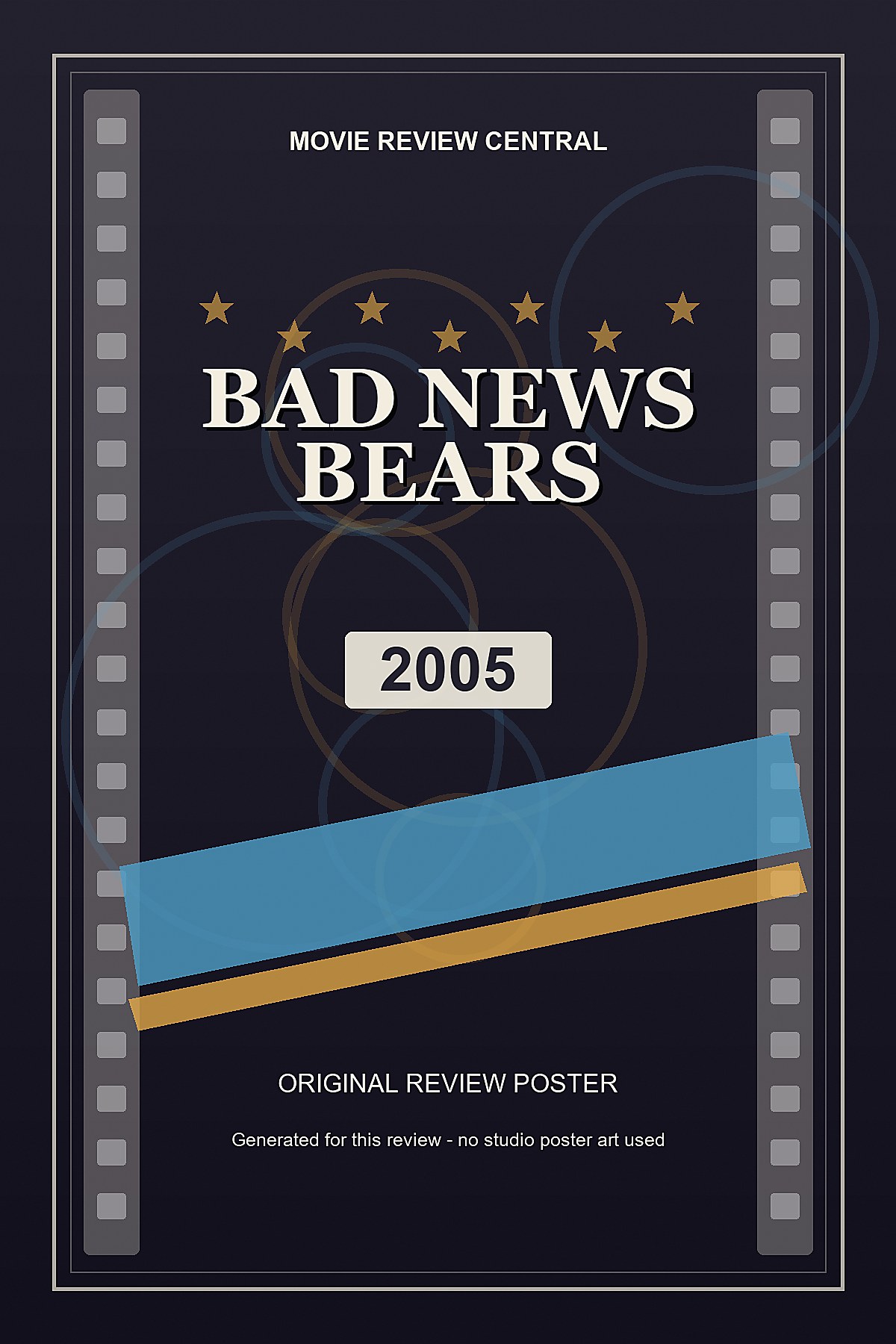 Bad News Bears (2005) - original review poster Bad News Bears (2005) - original review poster