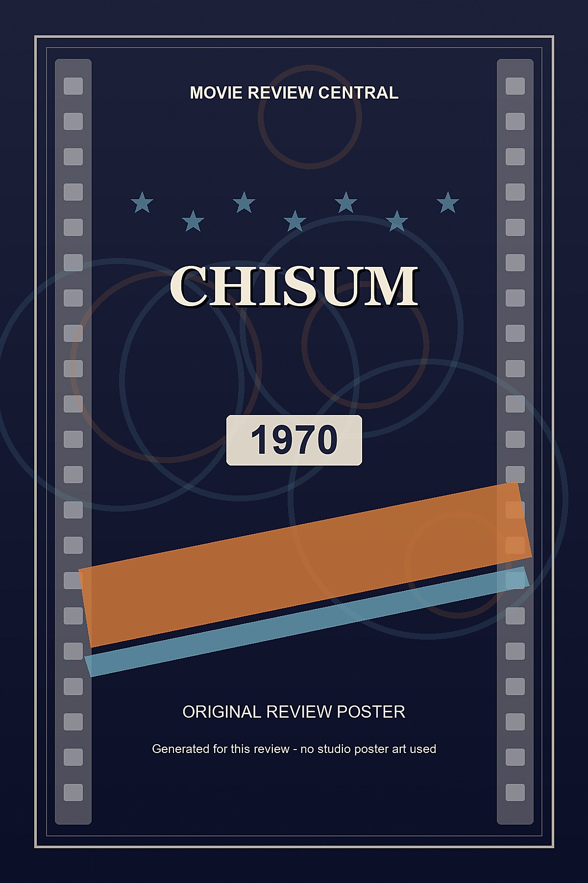 Chisum (1970) - original review poster Chisum (1970) - original review poster