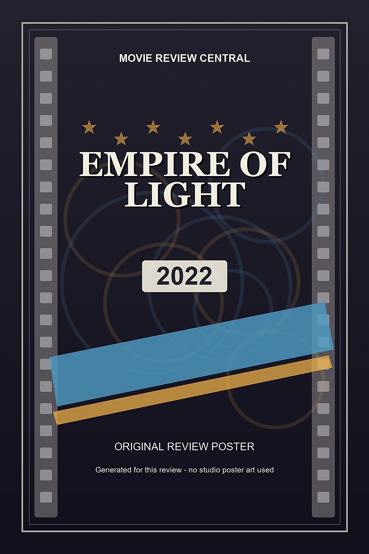 Empire of Light (2022) - original review poster Empire of Light (2022) - original review poster