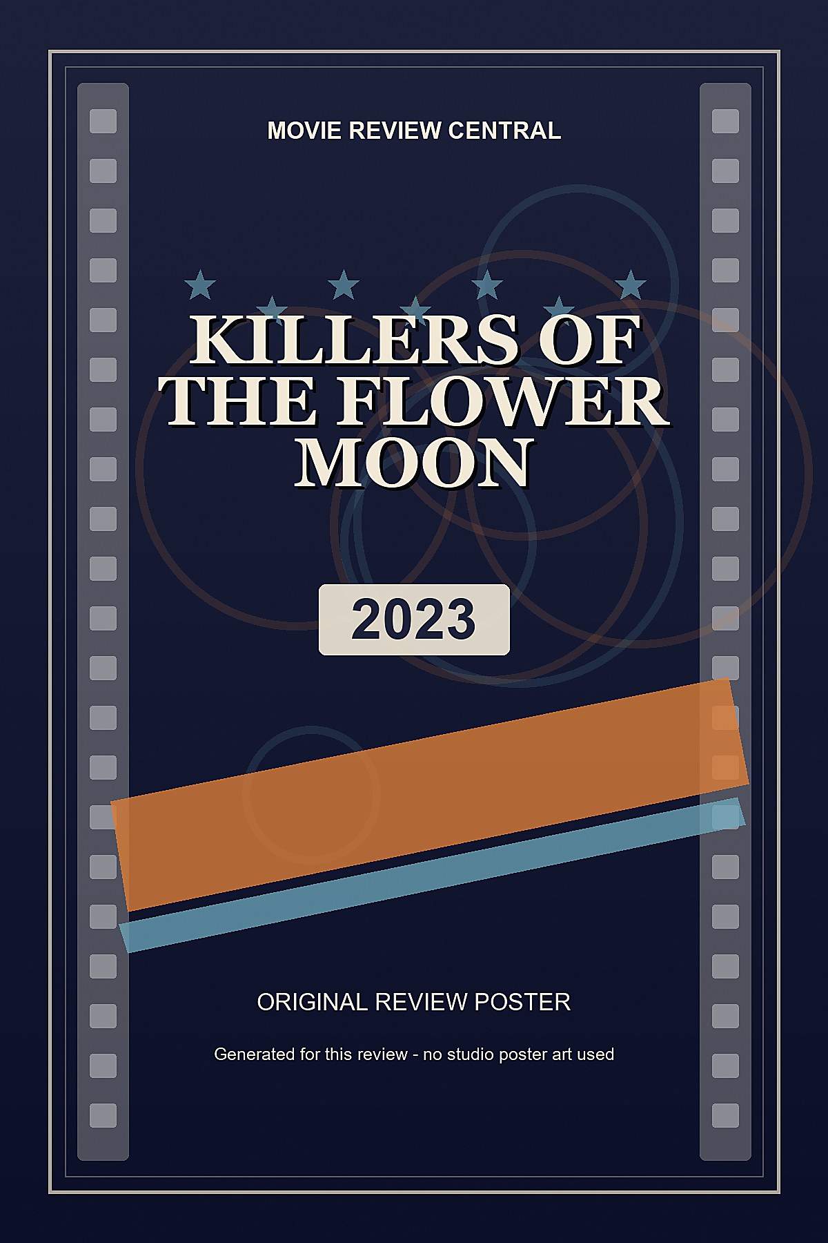 Killers of the Flower Moon (2023) - original review poster Killers of the Flower Moon (2023) - original review poster