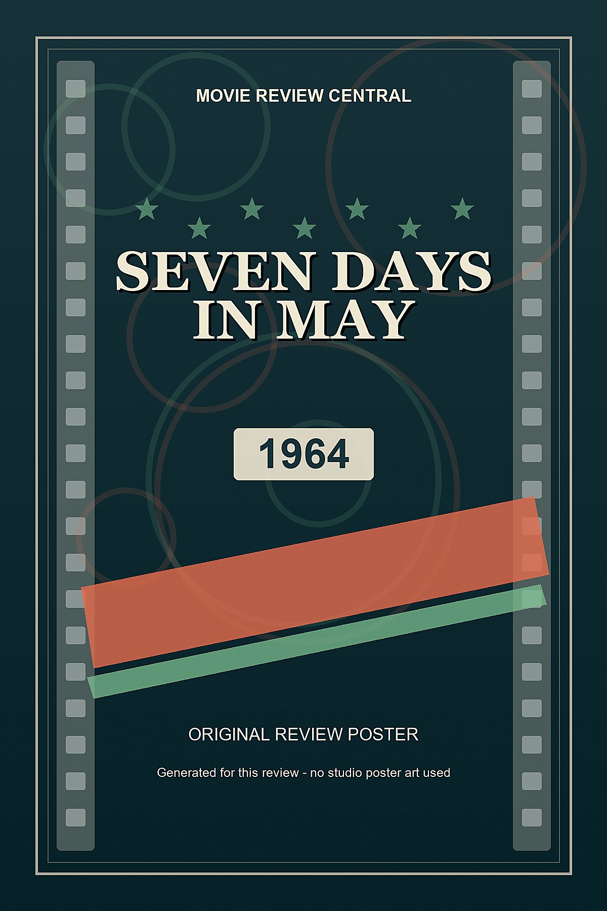 Seven Days in May (1964) - original review poster Seven Days in May (1964) - original review poster