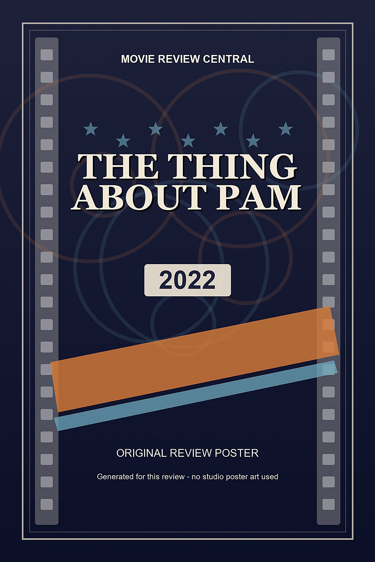 The Thing About Pam (2022) - original review poster