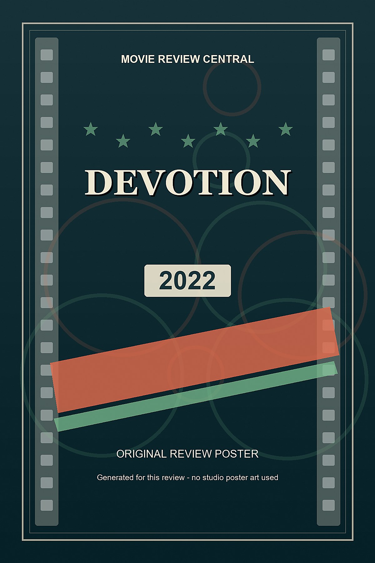 Devotion (2022) - original review poster Devotion (2022) - original review poster