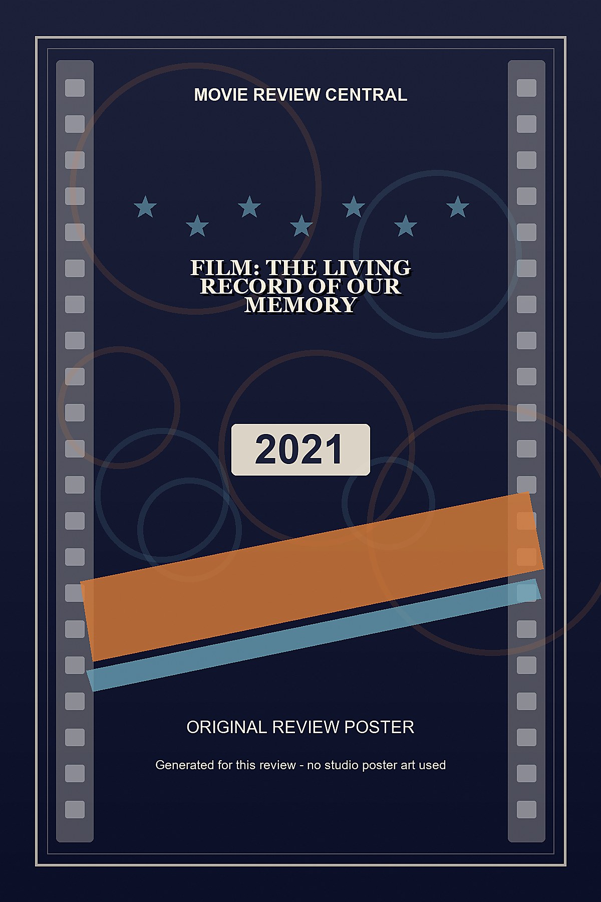 Film: The Living Record of Our Memory (2021) - original review poster Film: The Living Record of Our Memory (2021) - original review poster