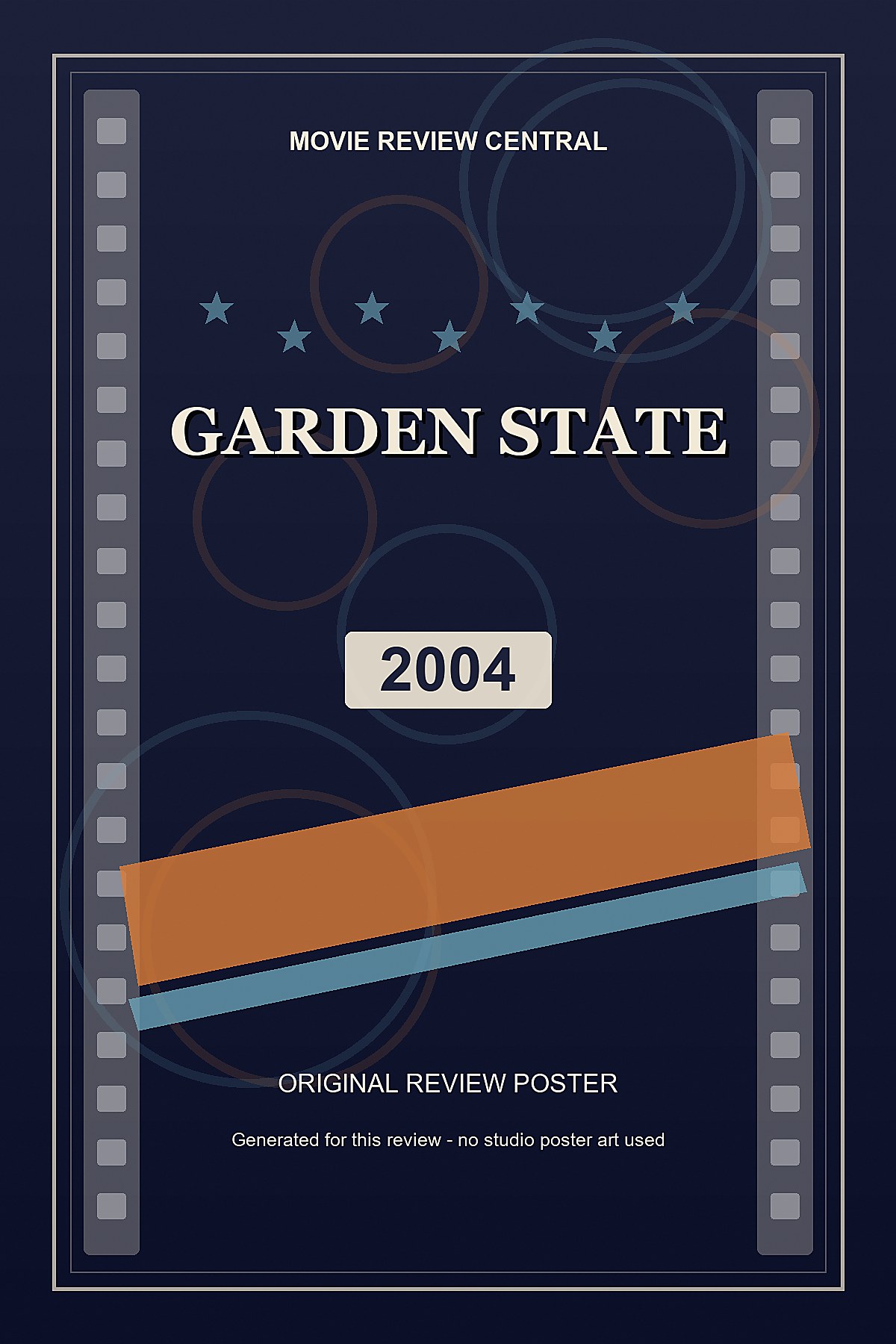 Garden State (2004) - original review poster Garden State (2004) - original review poster