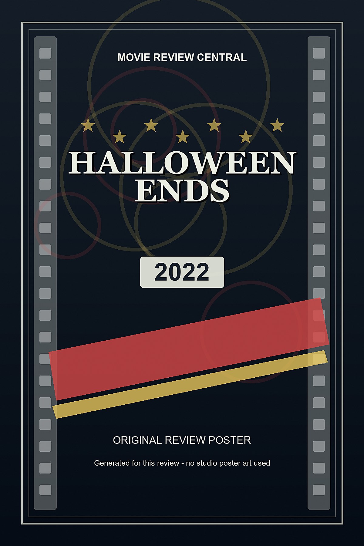 Halloween Ends (2022) - original review poster Halloween Ends (2022) - original review poster