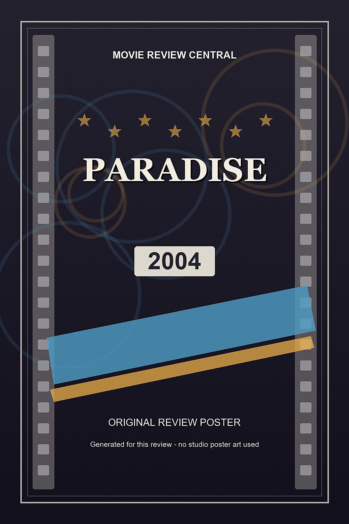 Paradise (2004) - original review poster Paradise (2004) - original review poster