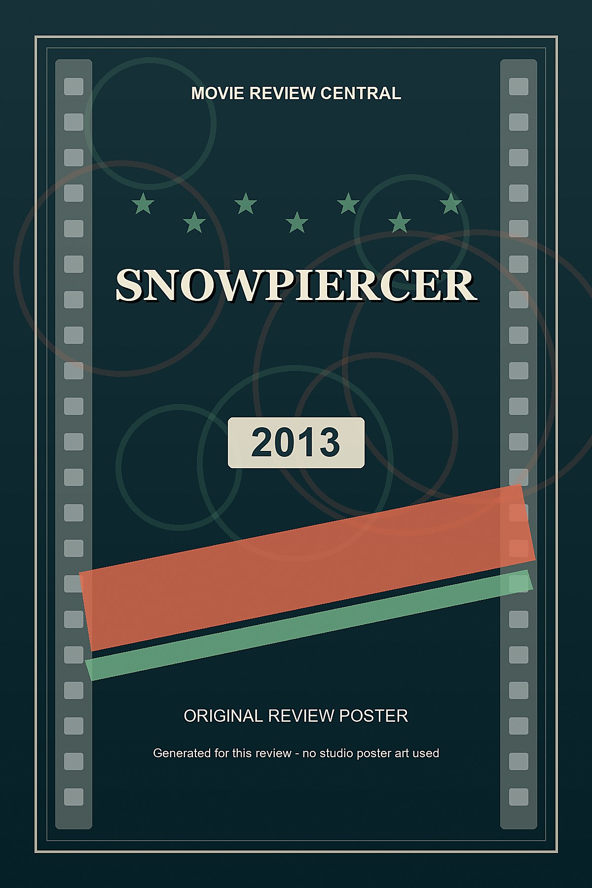 Snowpiercer (2013) - original review poster Snowpiercer (2013) - original review poster