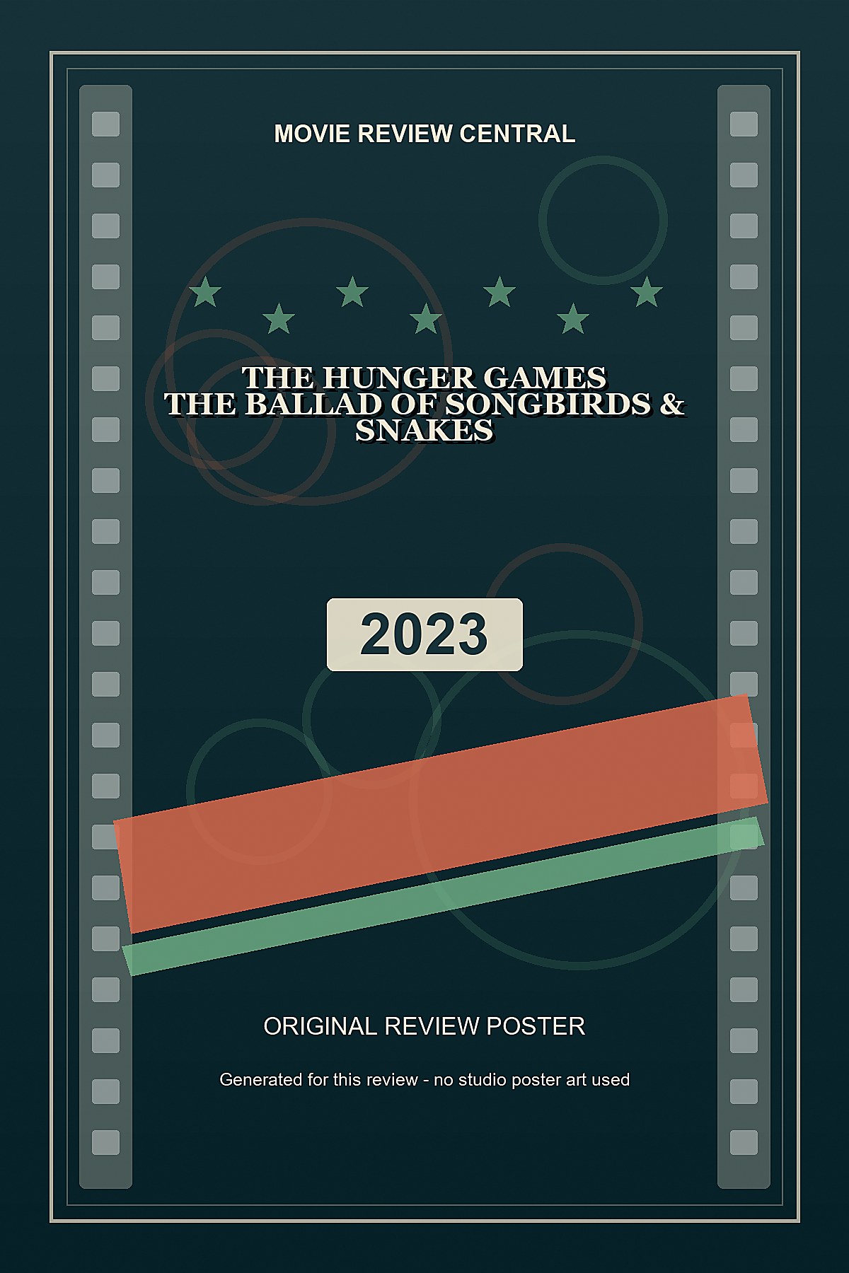 The Hunger Games: The Ballad of Songbirds & Snakes (2023) - original review poster The Hunger Games: The Ballad of Songbirds & Snakes (2023) - original review poster