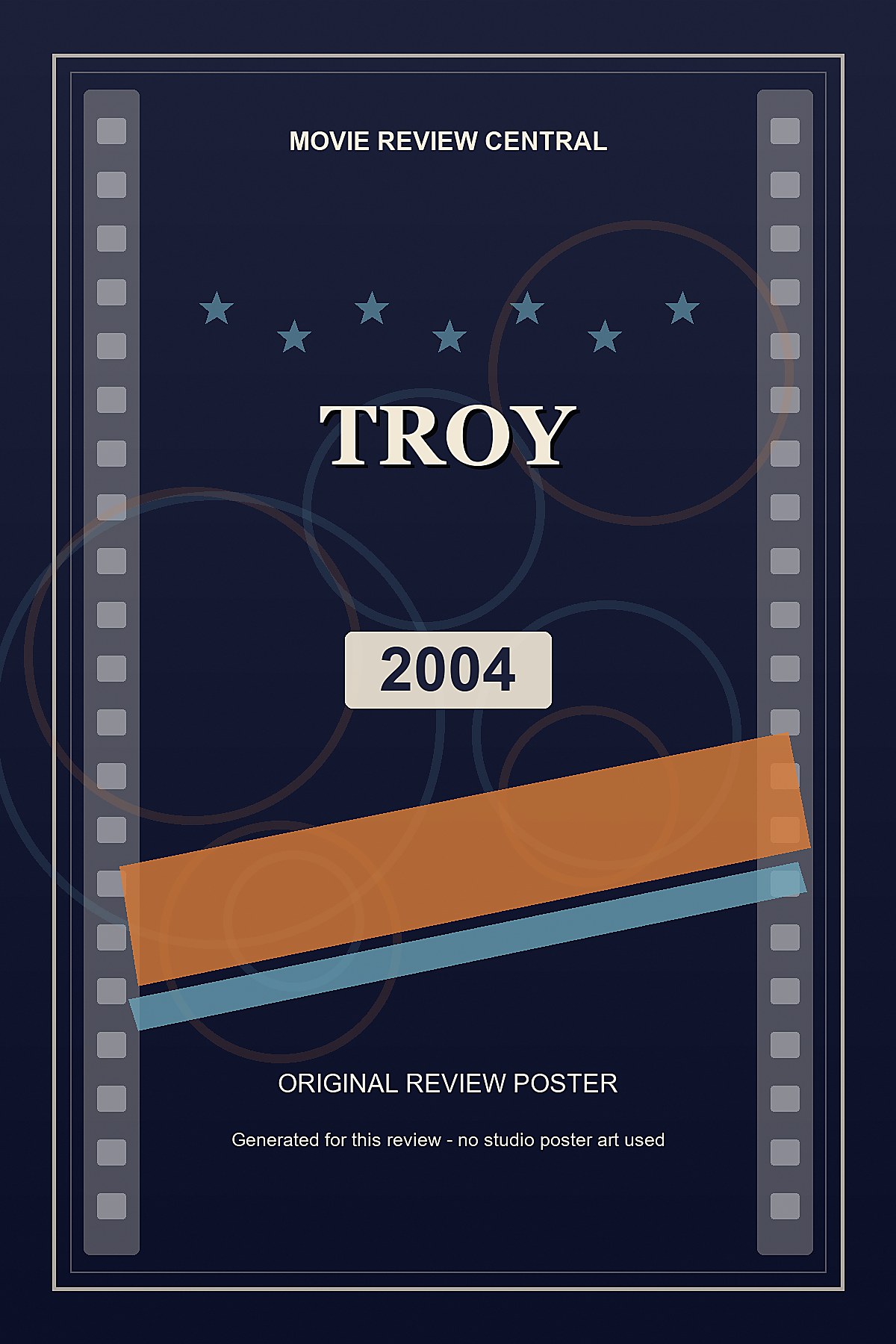 Troy (2004) - original review poster Troy (2004) - original review poster