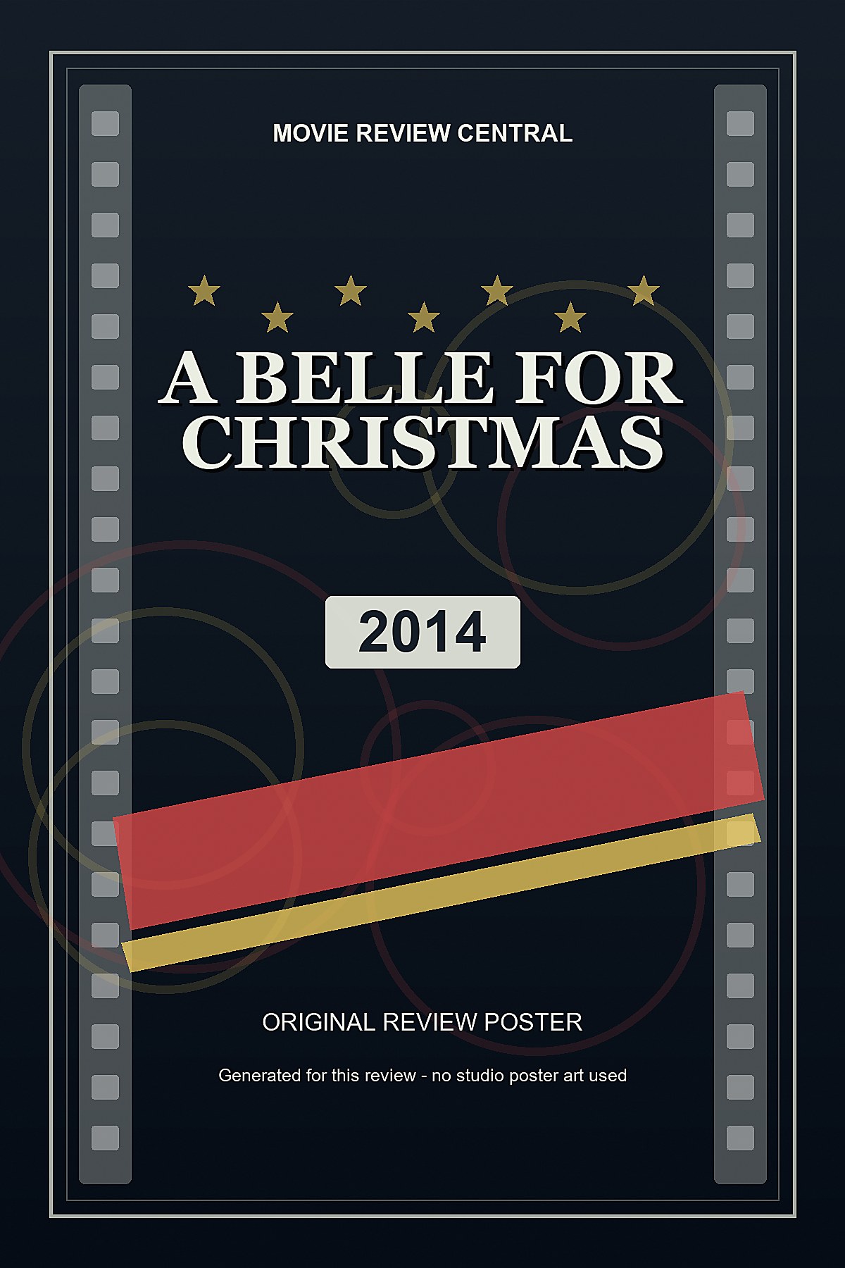A Belle for Christmas (2014) - original review poster A Belle for Christmas (2014) - original review poster