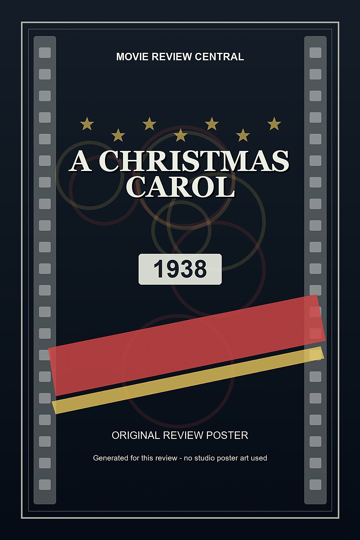 A Christmas Carol (1938) - original review poster A Christmas Carol (1938) - original review poster