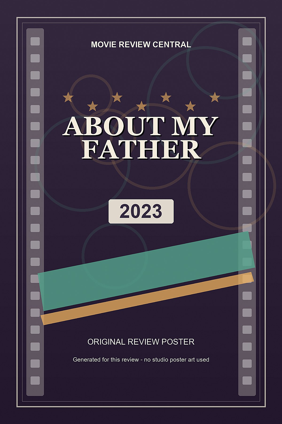 About My Father (2023) - original review poster About My Father (2023) - original review poster