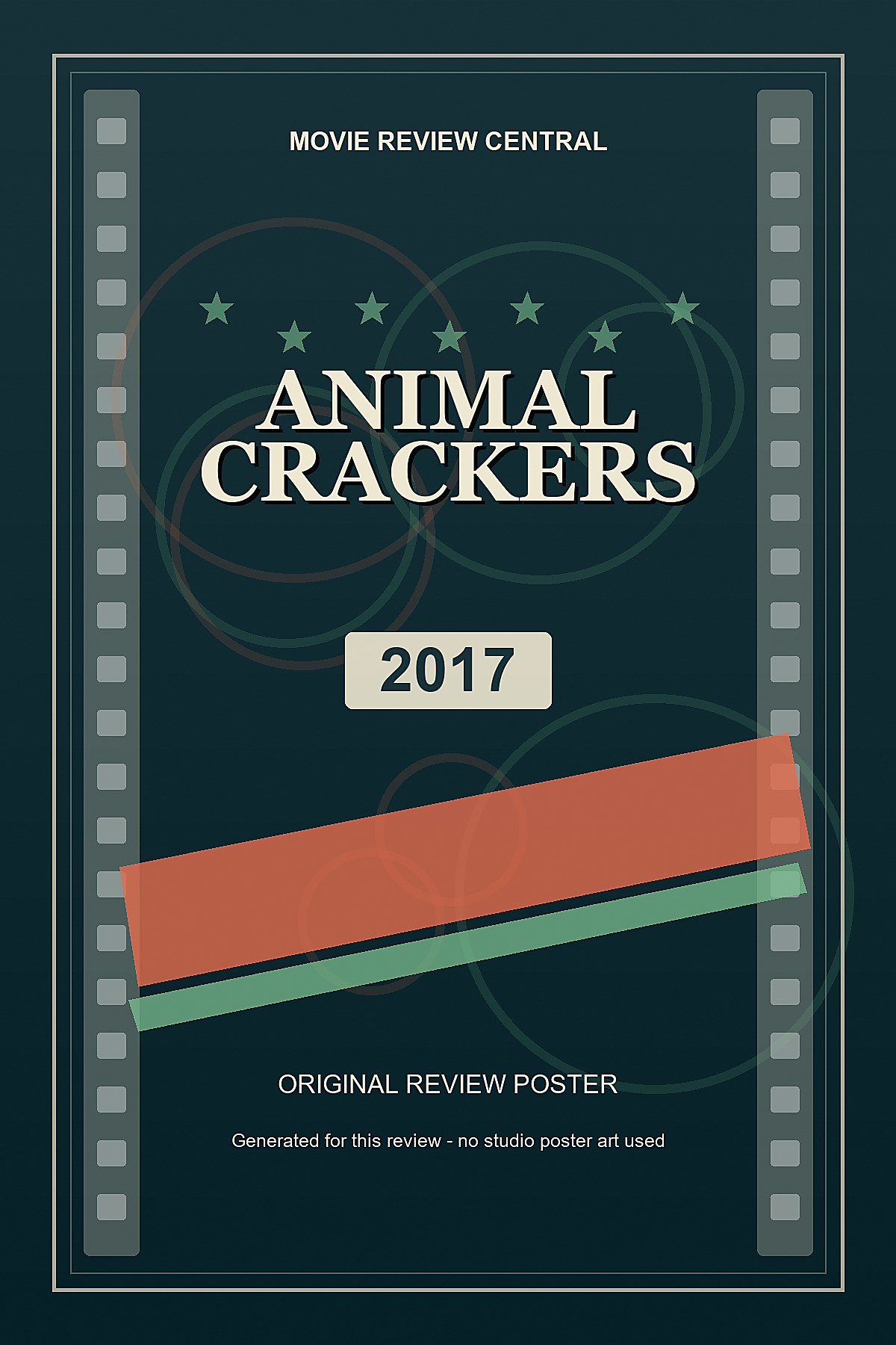Animal Crackers (2017) - original review poster Animal Crackers (2017) - original review poster