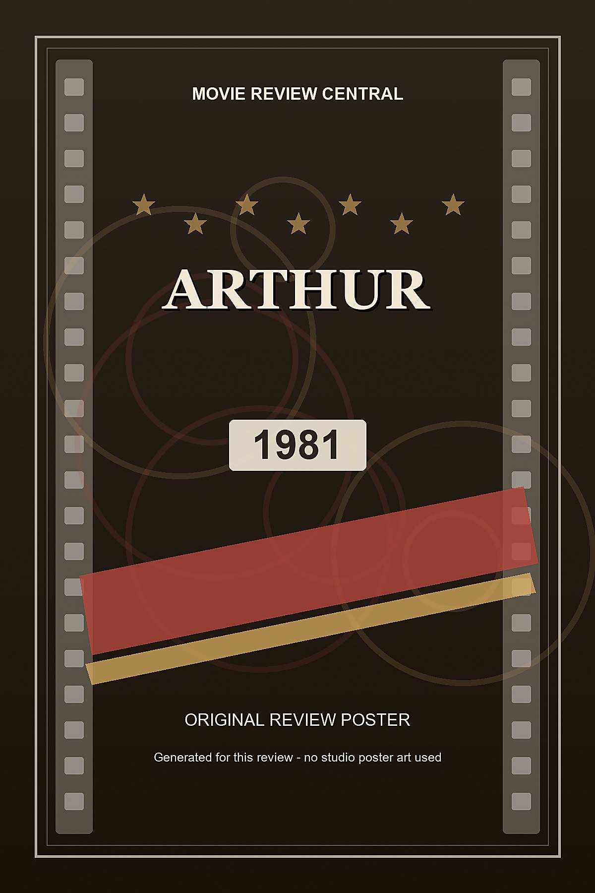 Arthur (1981) - original review poster Arthur (1981) - original review poster