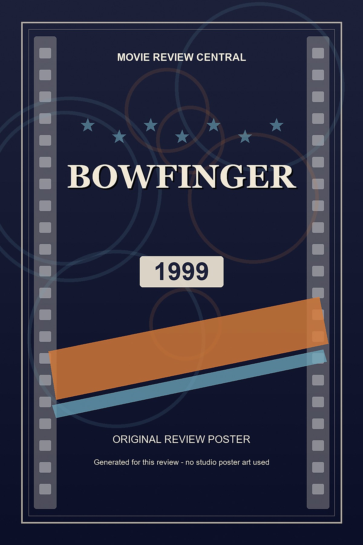 Bowfinger (1999) - original review poster Bowfinger (1999) - original review poster