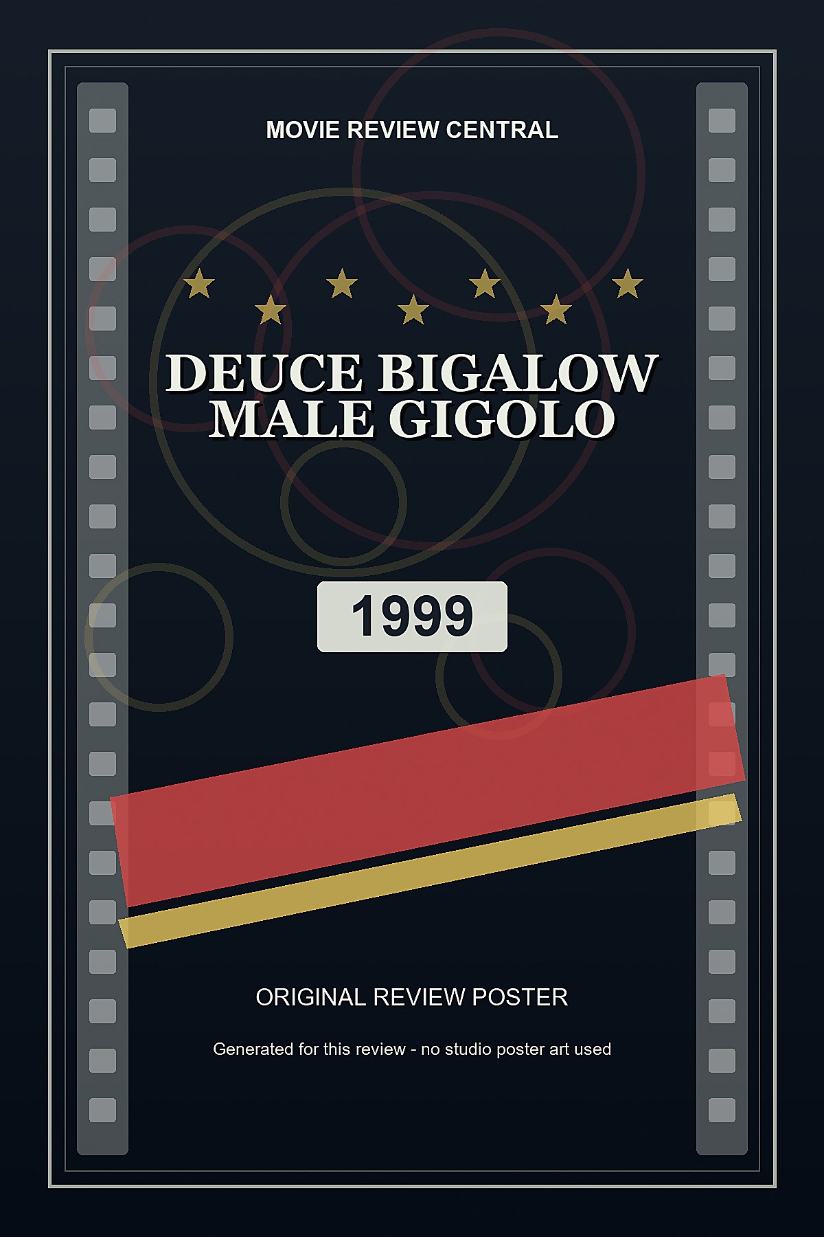 Deuce Bigalow: Male Gigolo (1999) - original review poster Deuce Bigalow: Male Gigolo (1999) - original review poster